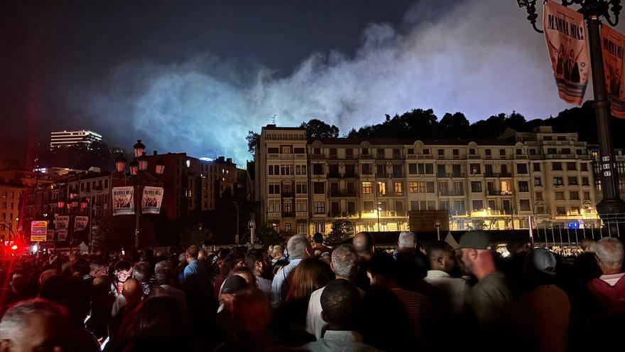Italia se apaga en Aste Nagusia: un fallo técnico corta el espectáculo de Di Matteo Fireworks