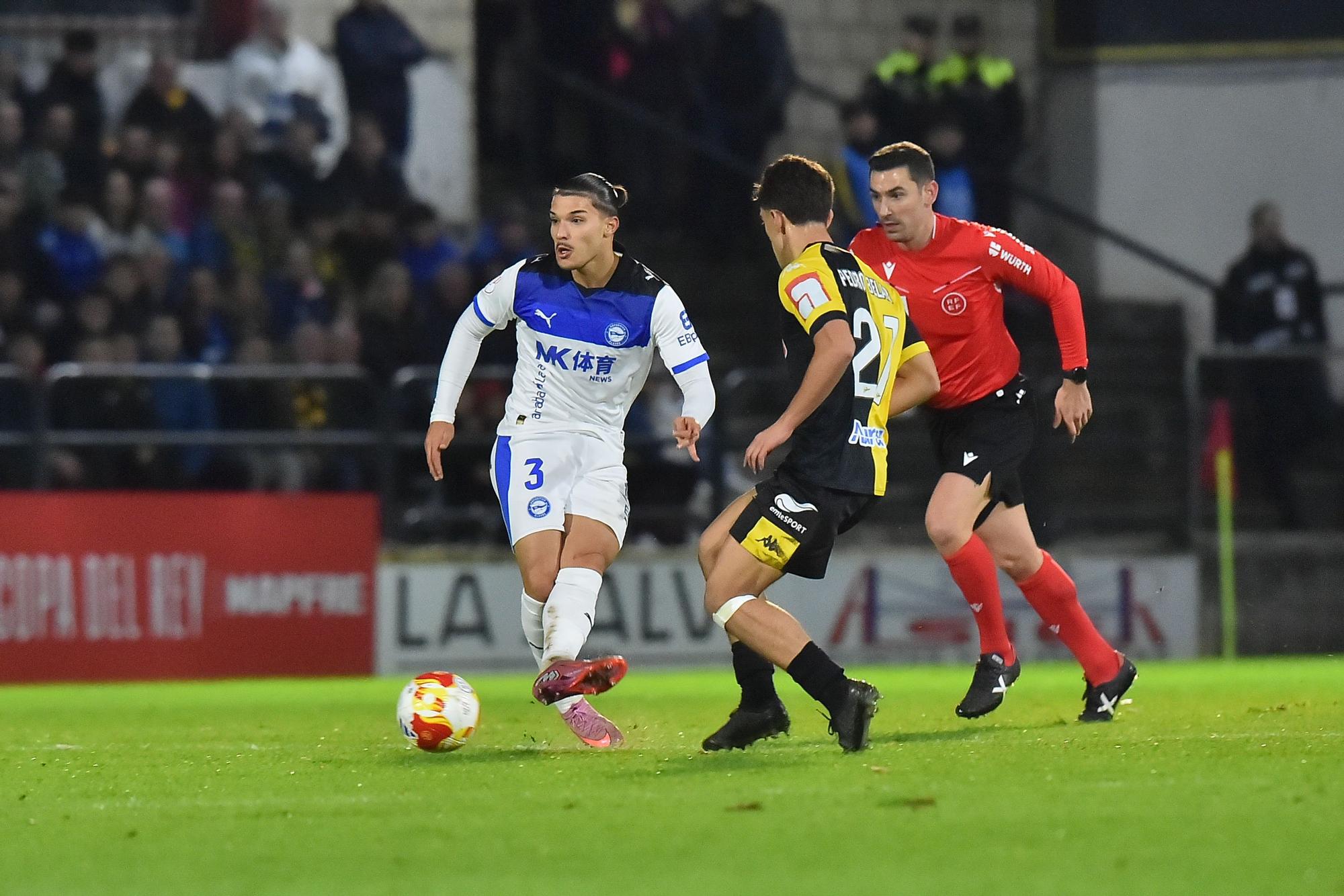 Todas las fotos del duelo copero entre el Portugalete y el Alavés
