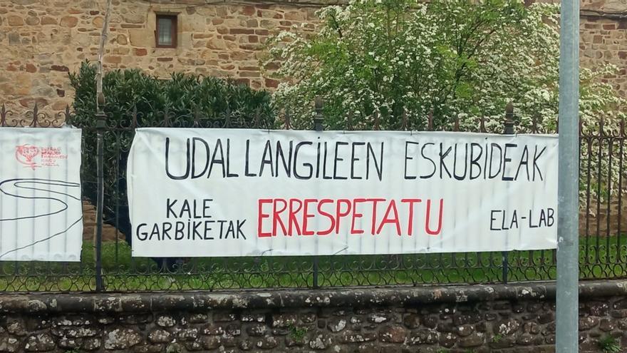 Huelga de la limpieza viaria en Oñati: El Gobierno responde al PNV