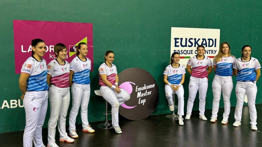 Gaminde llevará a Sagardui como delantera en el Parejas