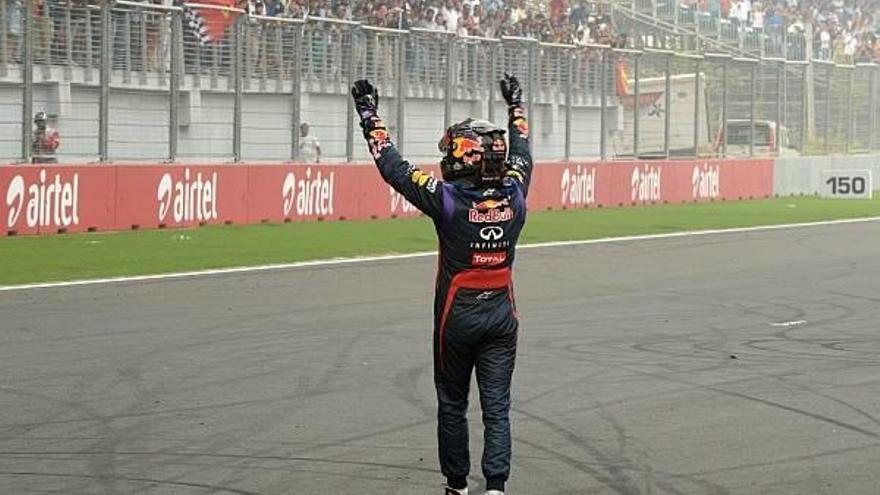 Vettel vence en India y conquista su cuarto Mundial de Fórmula Uno
