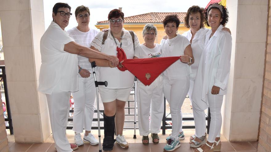 Las mujeres de Inanzar arrancan la celebración en Sesma
