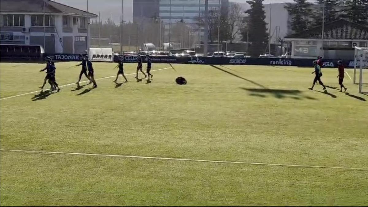 El primer entrenamiento de Osasuna de 2024