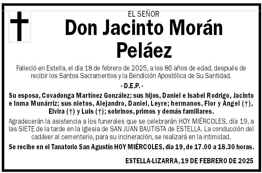Jacinto Morán Peláez