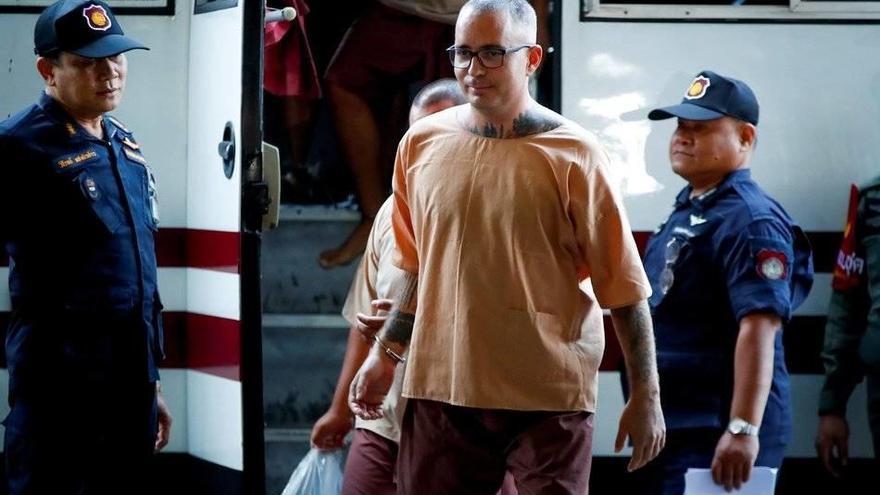 El español Artur Segarra, condenado a pena de muerte en Tailandia.