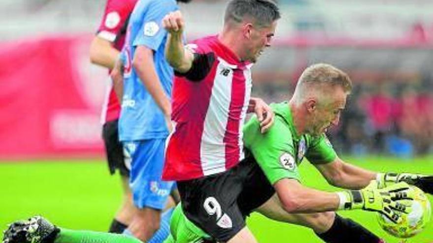 El Bilbao Athletic no fue capaz de marcar.