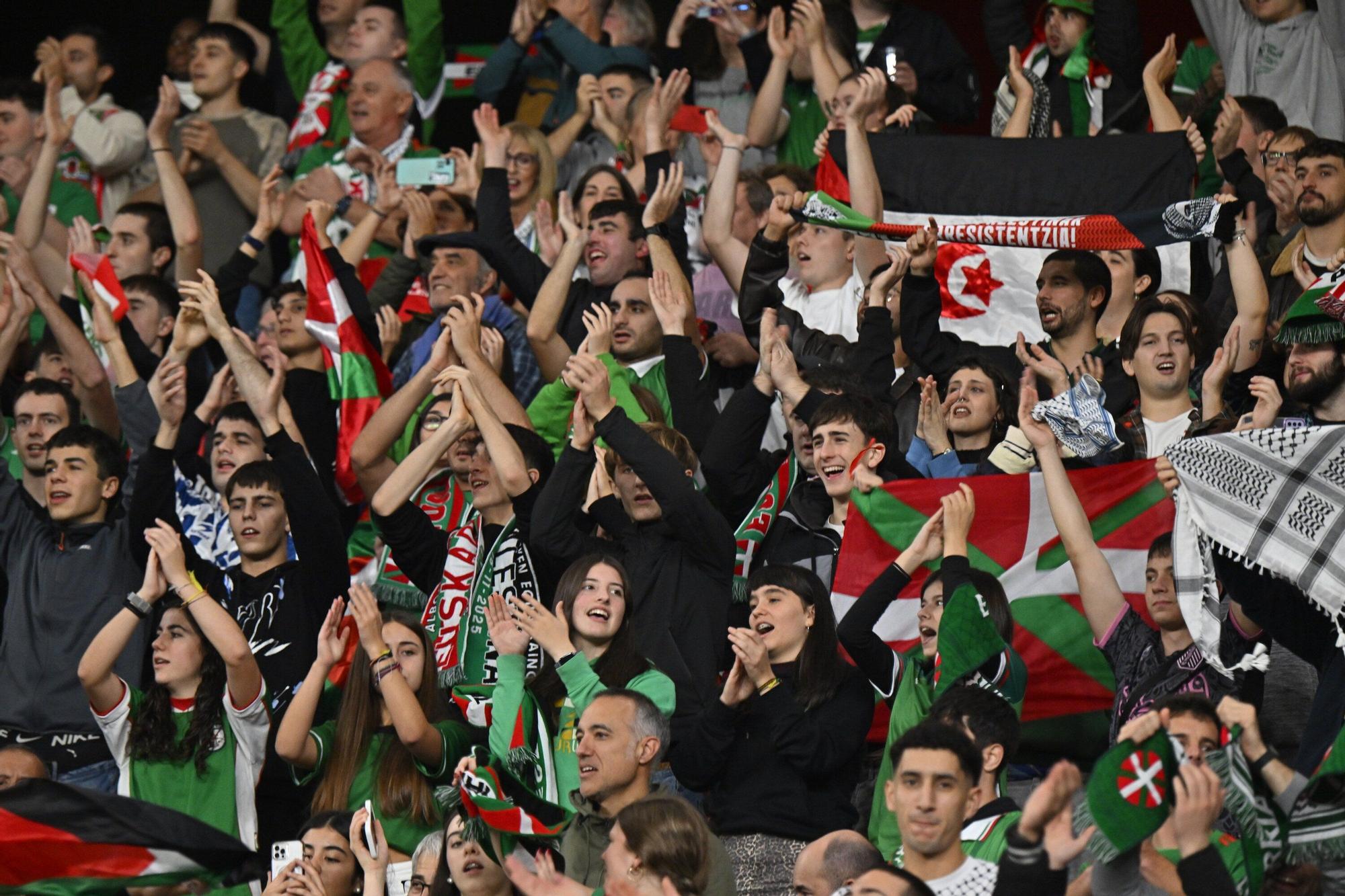 Las imágenes del Euskal Selekzioa - Palestina