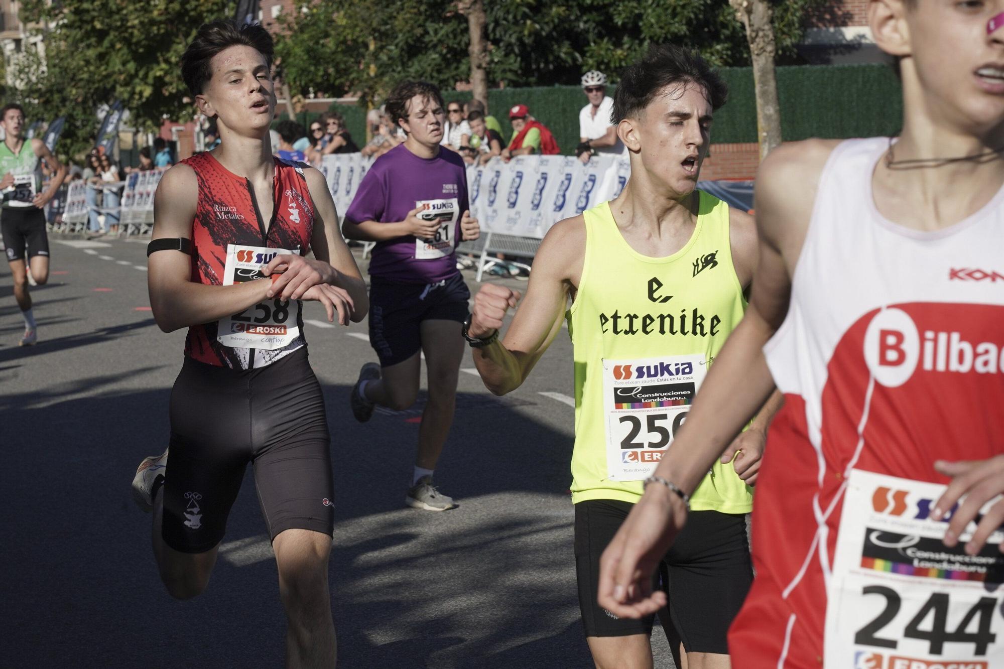 En imágenes: XXXVII edición de la Milla Internacional de Berango