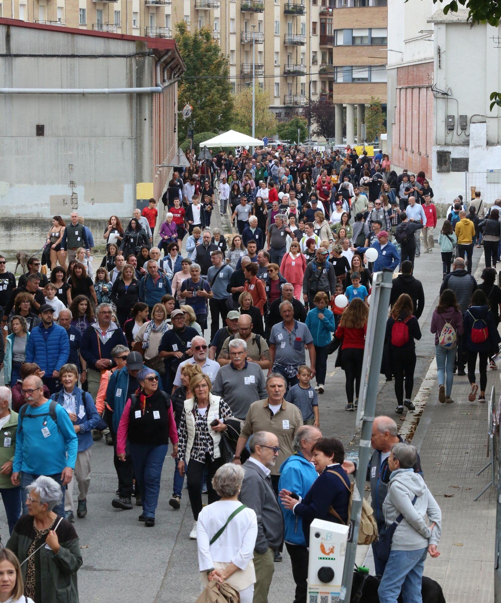 Fotos: Nafarroa Oinez 2025 en la ikastola Paz de Ziganda de Villava - Atarrabia