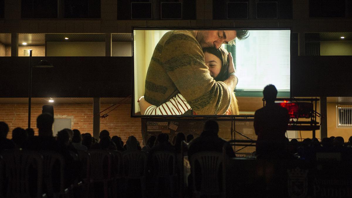 Producción de una película en Noches de Cine.