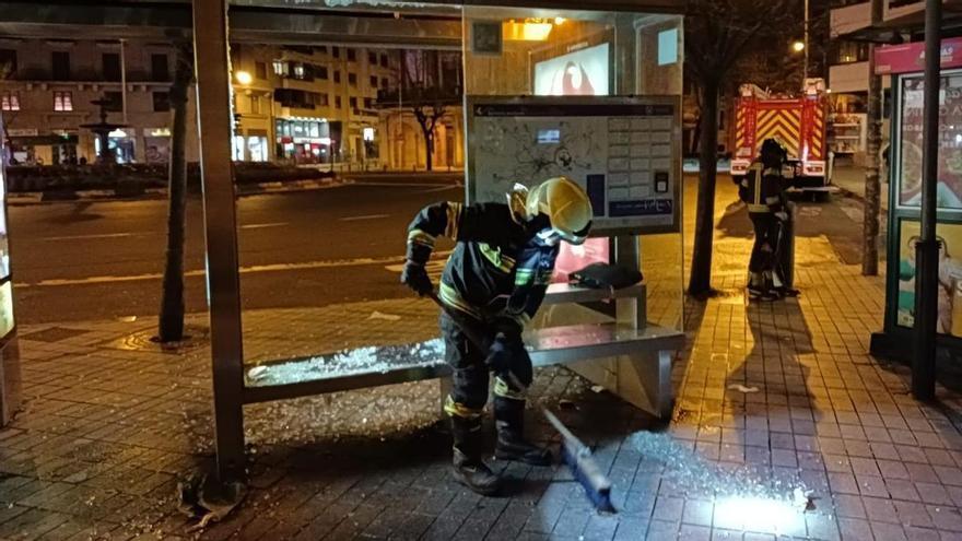 Bomberos de Navarra atienden incidencias en Pamplona, Berriozar y Azagra