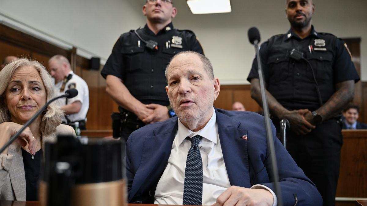Harvey Weinstein compareciendo el pasado 11 de junio ante el tribunal de Manhattan.