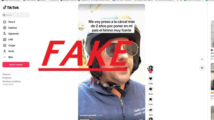 Ojo con el perfil de TikTok de las viralizadas condenas de prisión tremendistas, son falsas