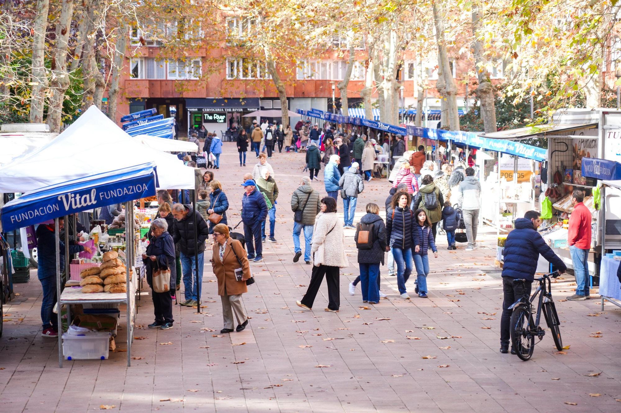 En imágenes: Mercadillo de otoño en el barrio de San Martín