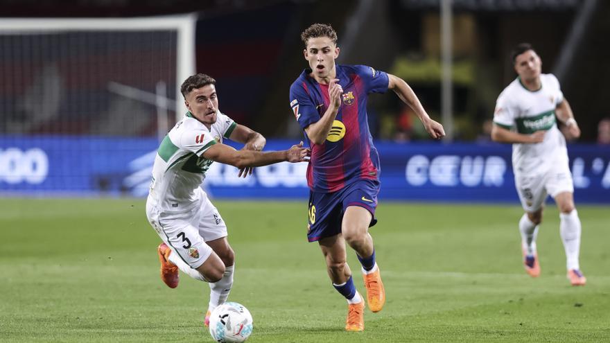 El Barça recupera la sonrisa ante el Elche