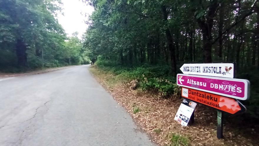 Un carril bici unirá en Altsasu el casco urbano con el instituto, la ikastola y Dantzaleku