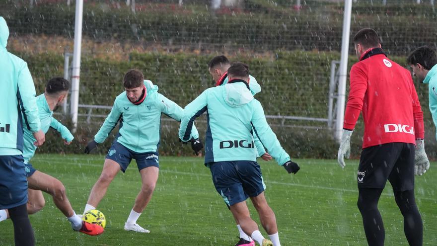 En imágenes: el Athletic recupera a todos los internacionales