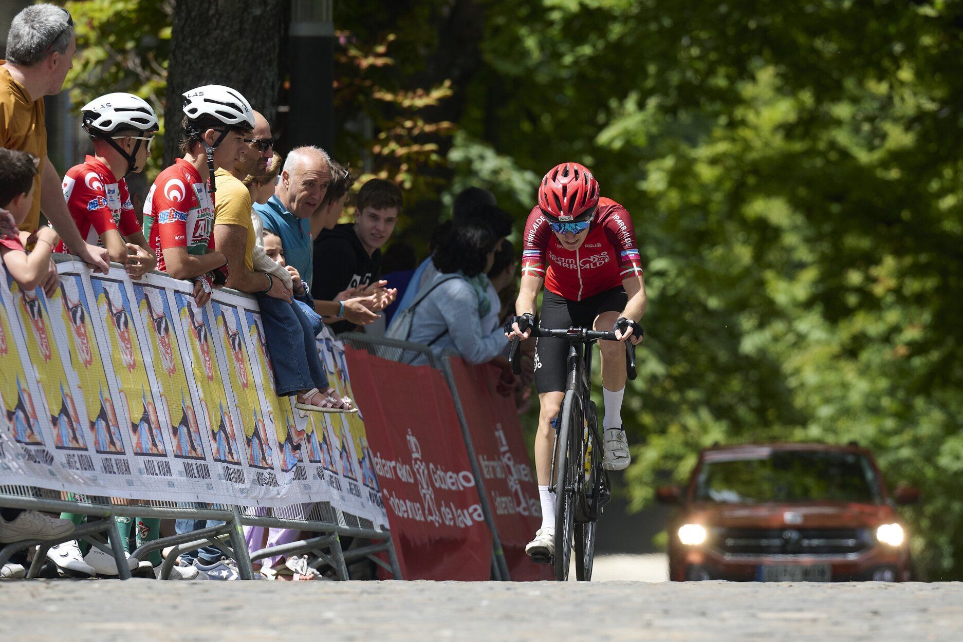 Fotos del final de la Vuelta a Pamplona