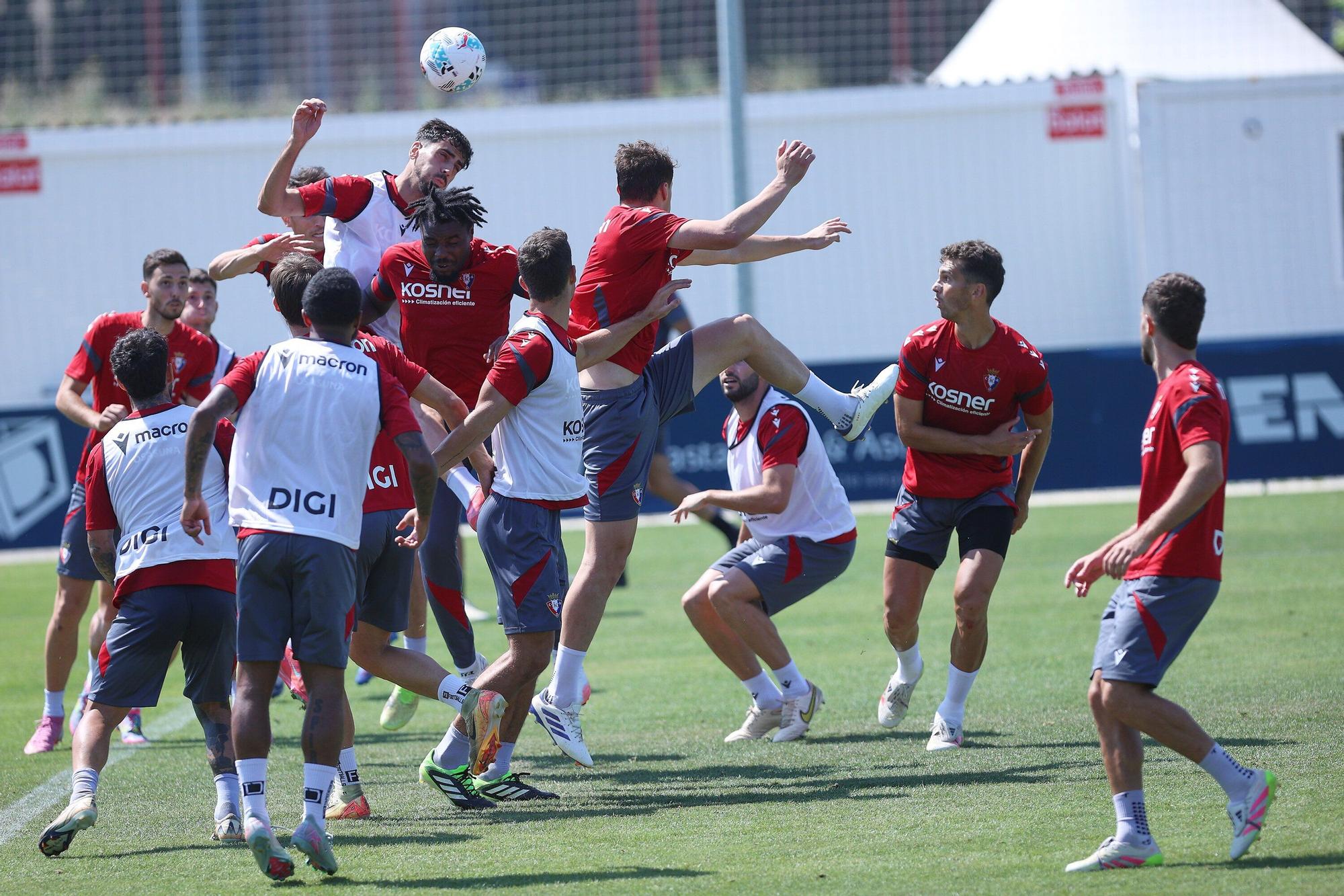 Entrenamiento de Osasuna (18/07/2025)