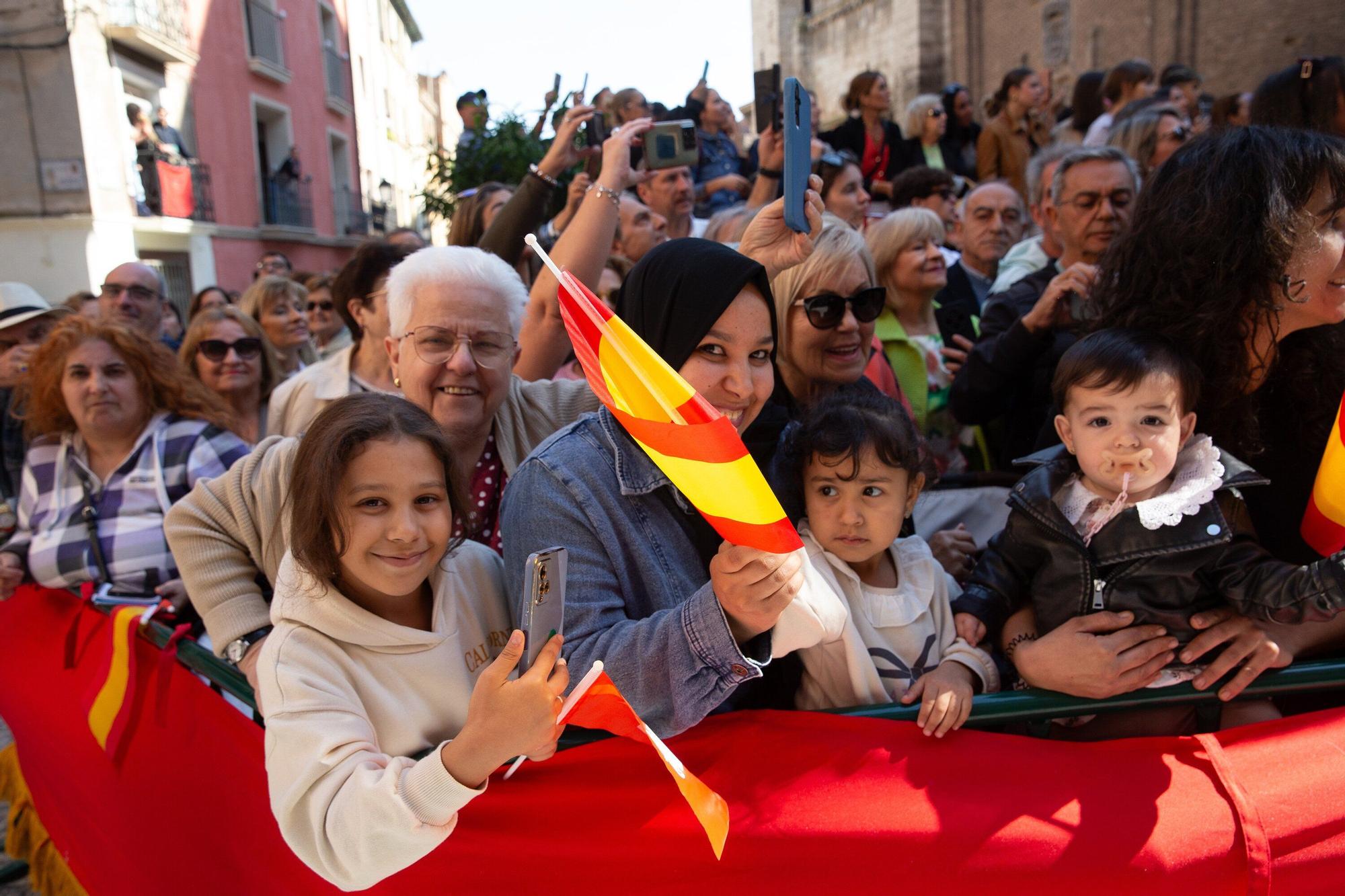 Fotos de la visita de los Reyes a Olite y Tudela