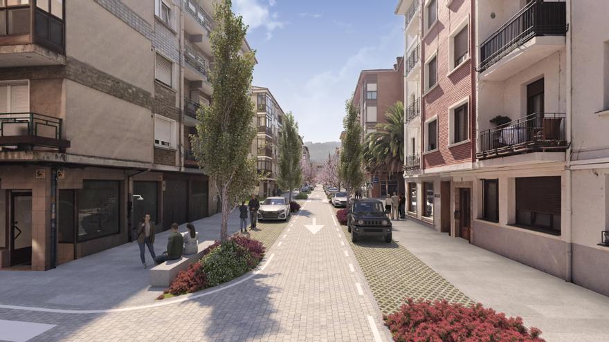 Zalla reurbanizará la céntrica Avenida Lanzagorta