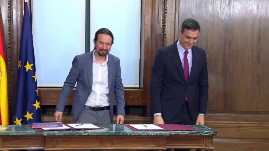 Sánchez e Iglesias se reúnen y dicen que hay acuerdo en los cambios