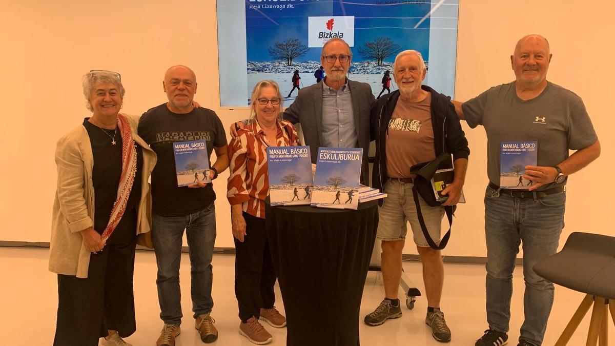 Presentación del libro de Kepa en Bilbao.