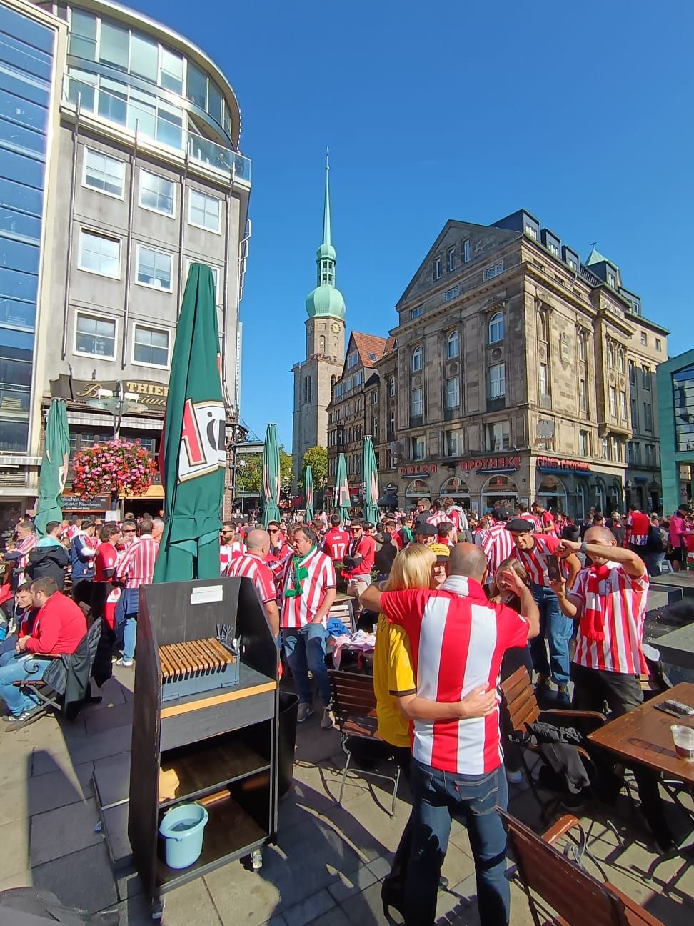 Los athleticzales toman Dortmund