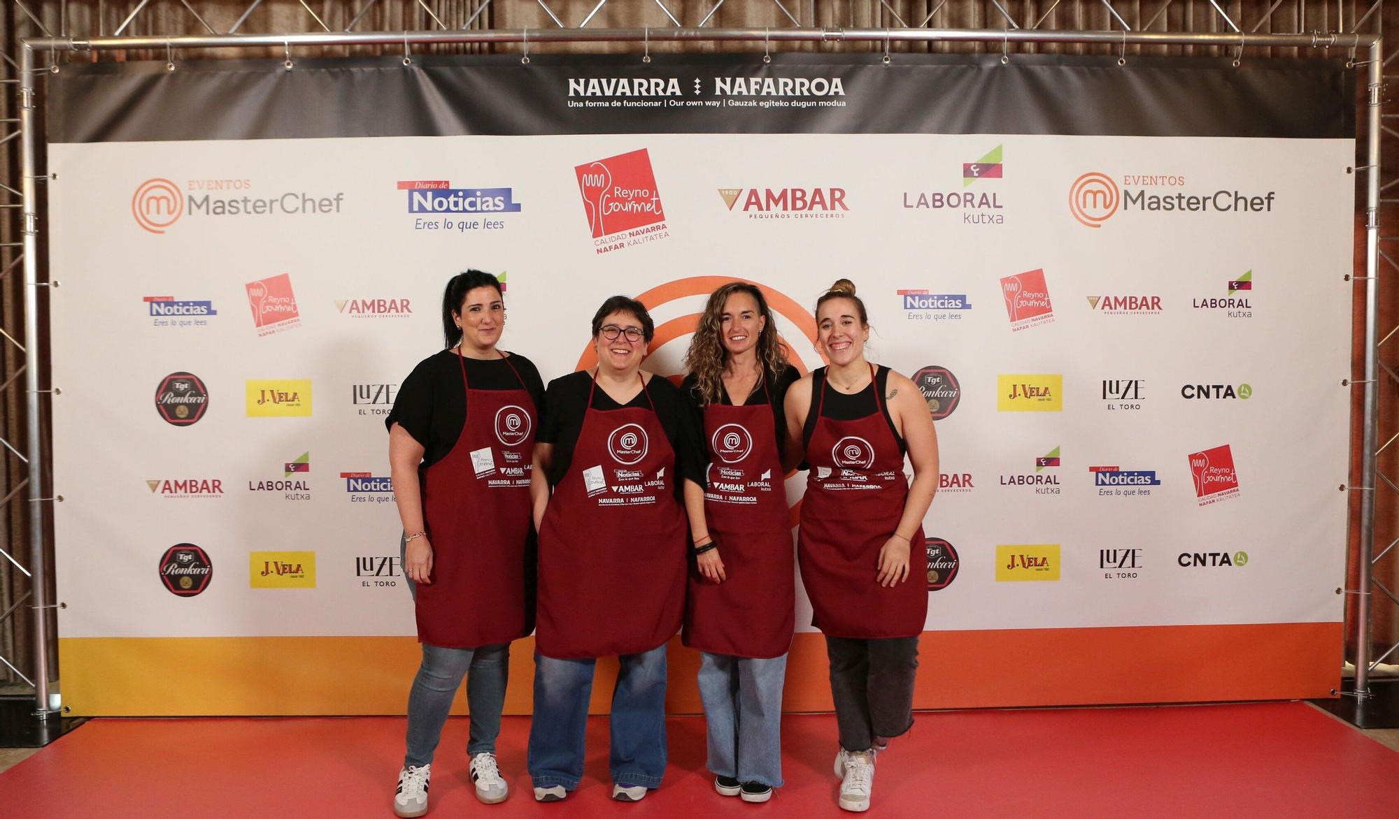 Los 20 equipos participantes en Eventos MasterChef Navarra