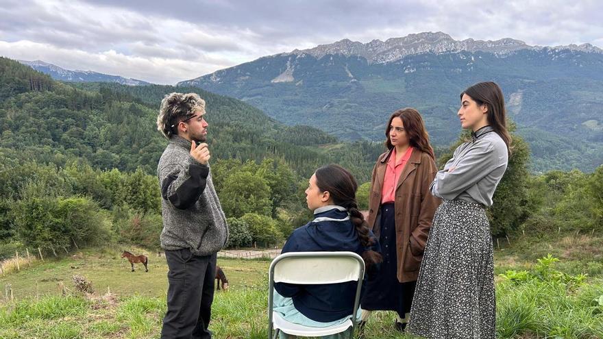 El director vitoriano Iker Reyes rueda su primer largometraje, ‘Gaubela’