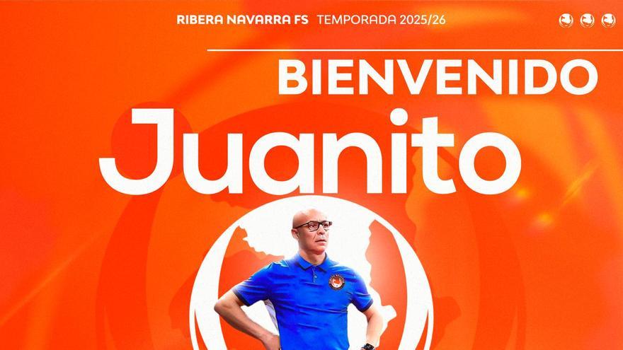 Juanito, nuevo entrenador de Ribera Navarra