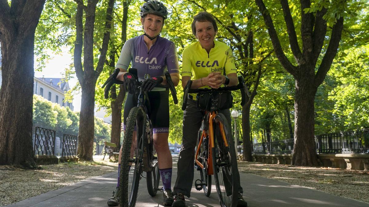ELLABikes es un grupo de mujeres ciclistas que realiza rutas BTT