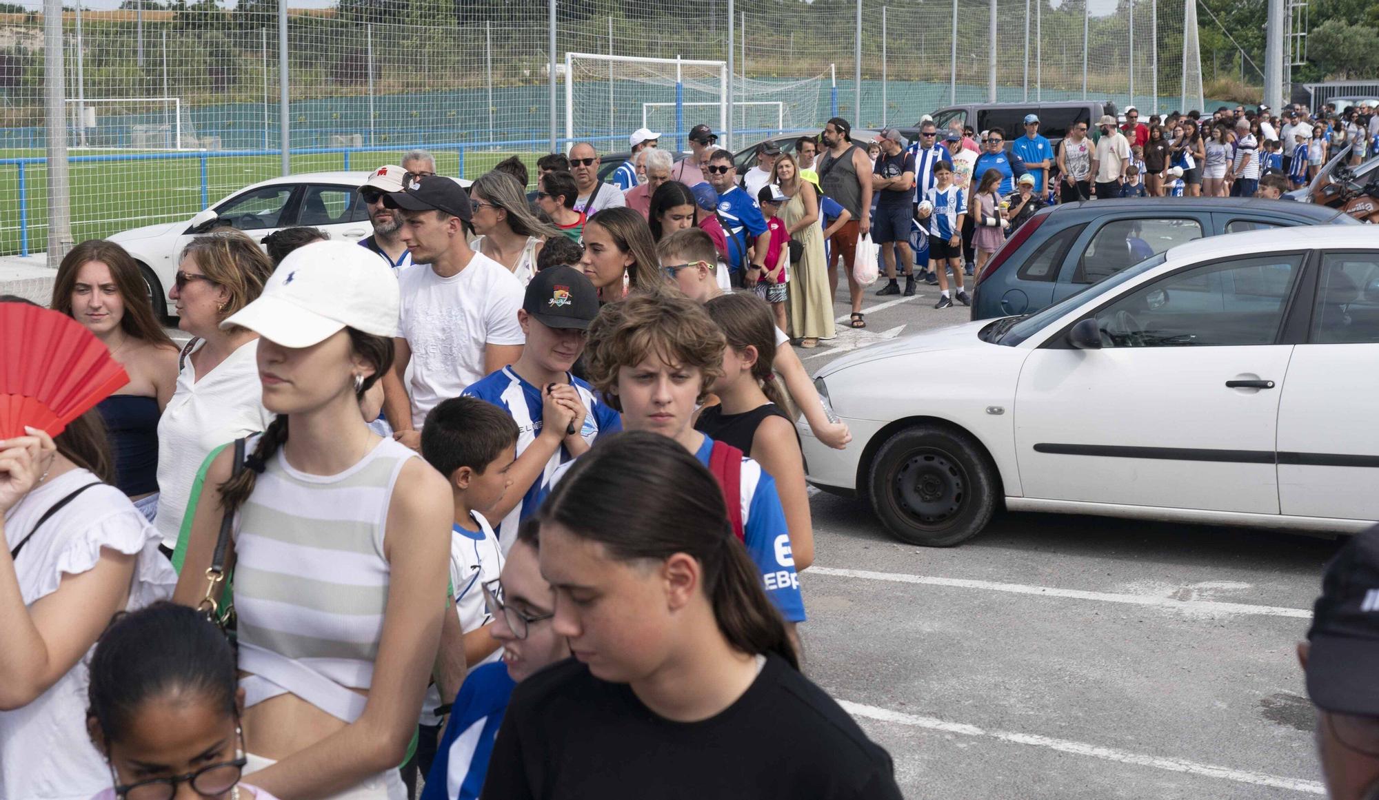 En imágenes: Una afición entregada al Alavés