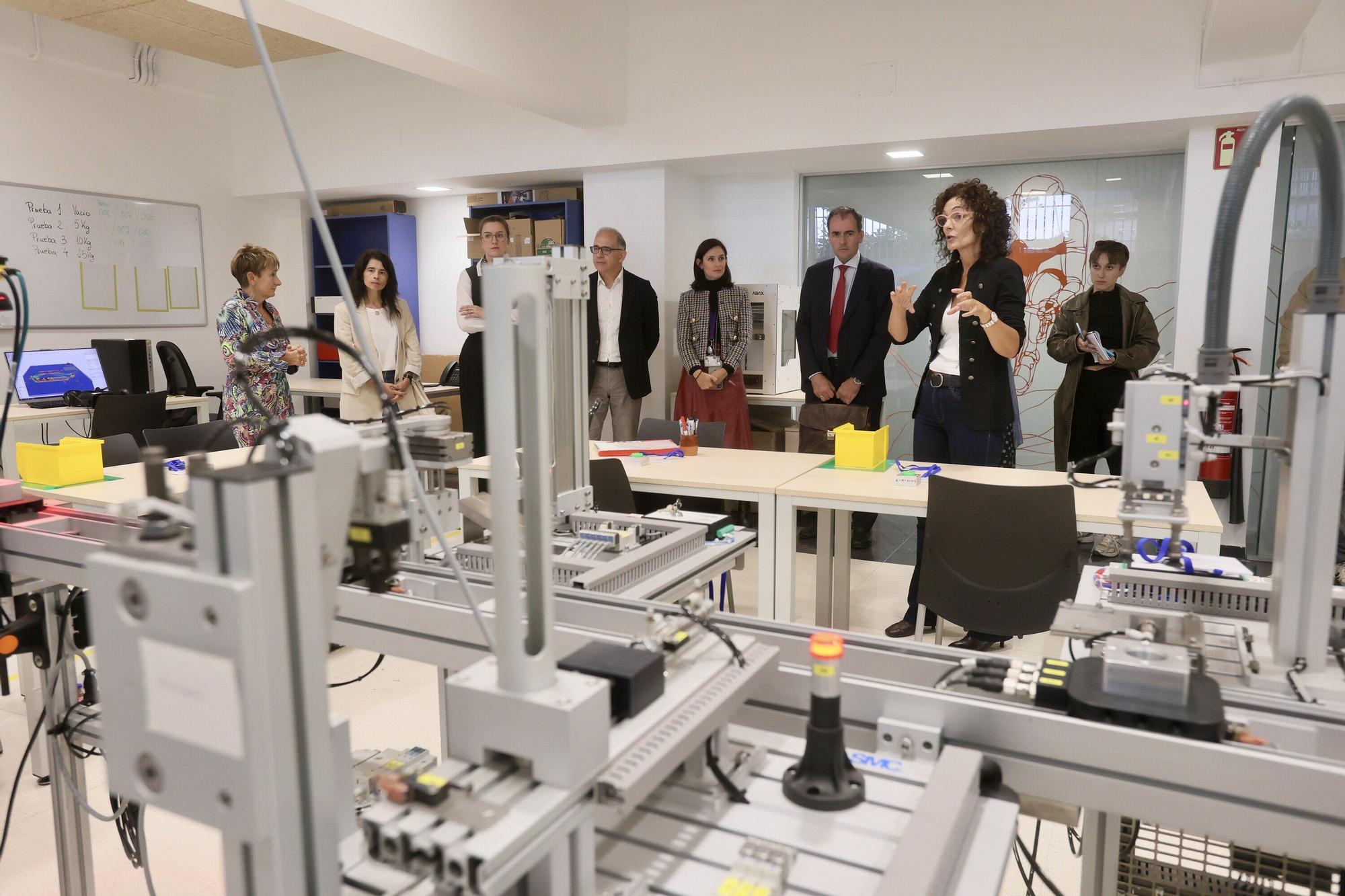 En imágenes: Inauguración del Mobility Lab Campus en la Escuela de Ingeniería de Vitoria-Gasteiz