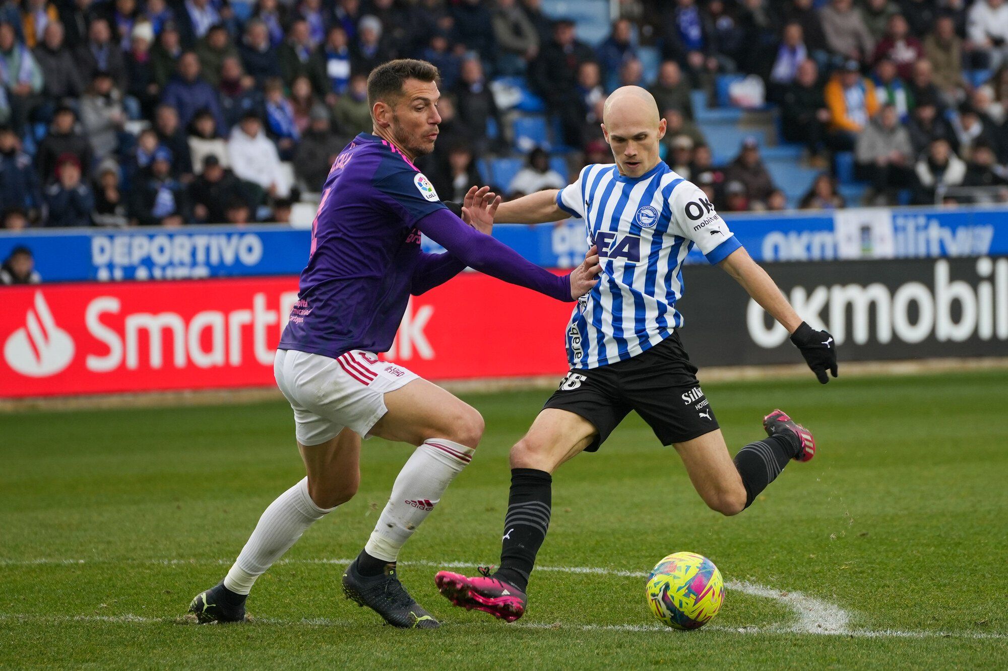 En imágenes: Todas las fotos del empate sin goles entre Alavés y Cartagena