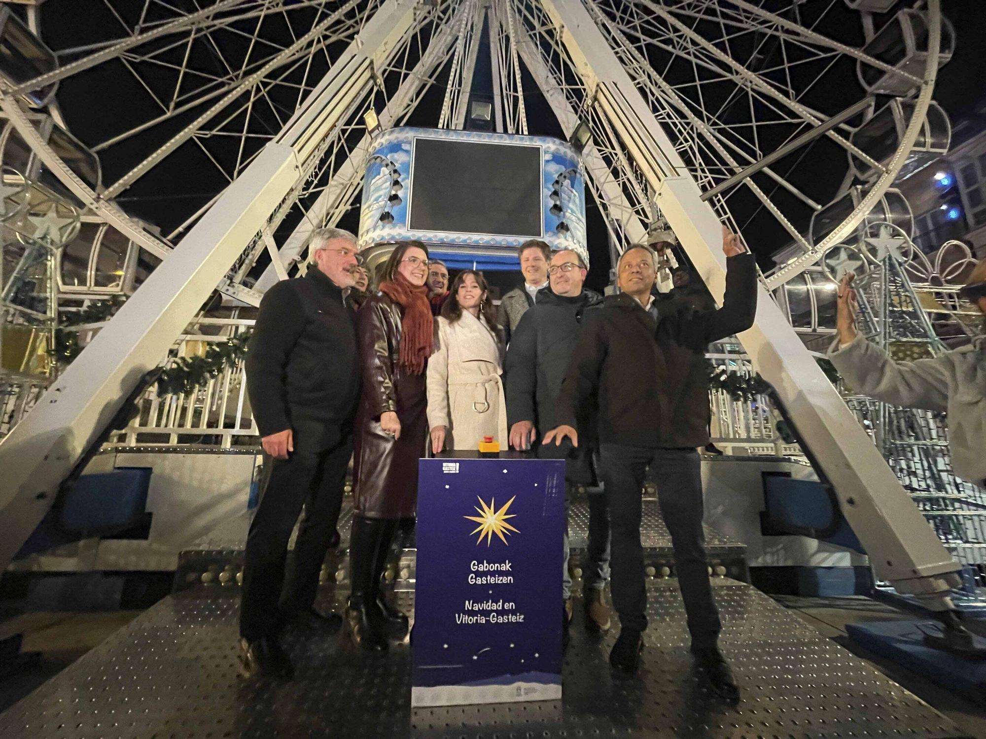 En imágenes:  Vitoria enciende su Navidad
