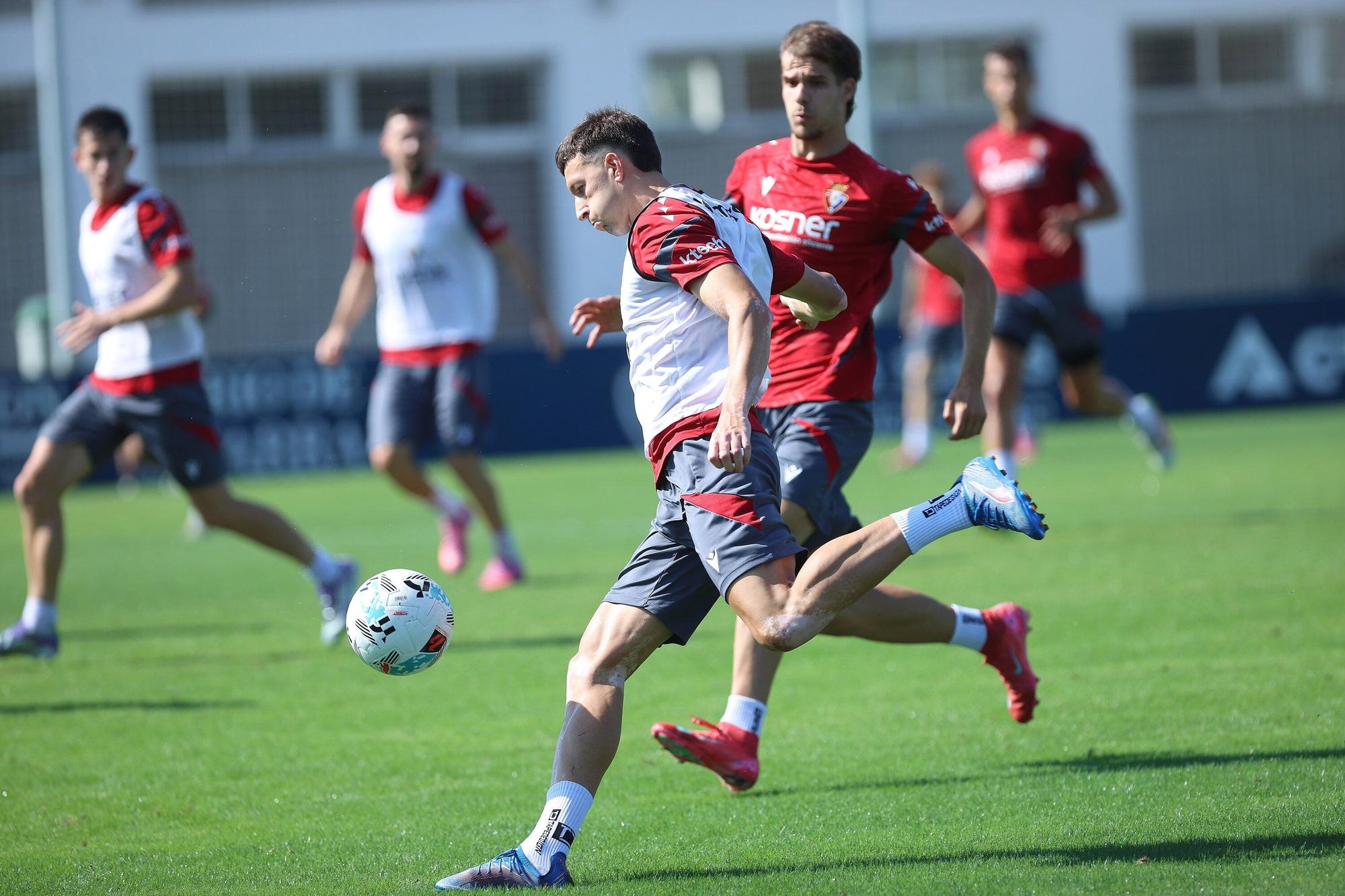 Fotos del entrenamiento de Osasuna (23/08/2025)