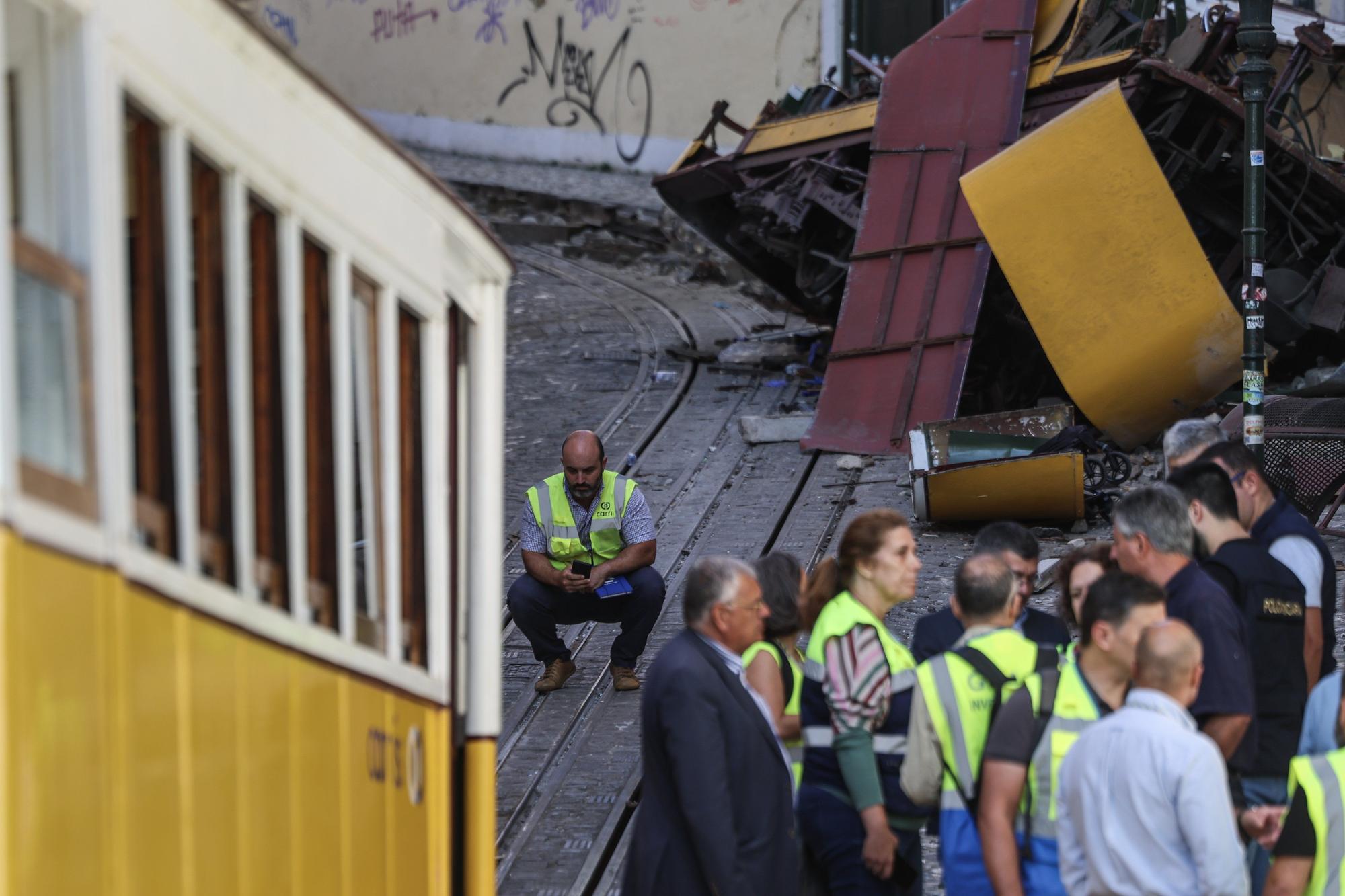 16 muertos en el descarrilamiento del Elevador de Gloria en Lisboa
