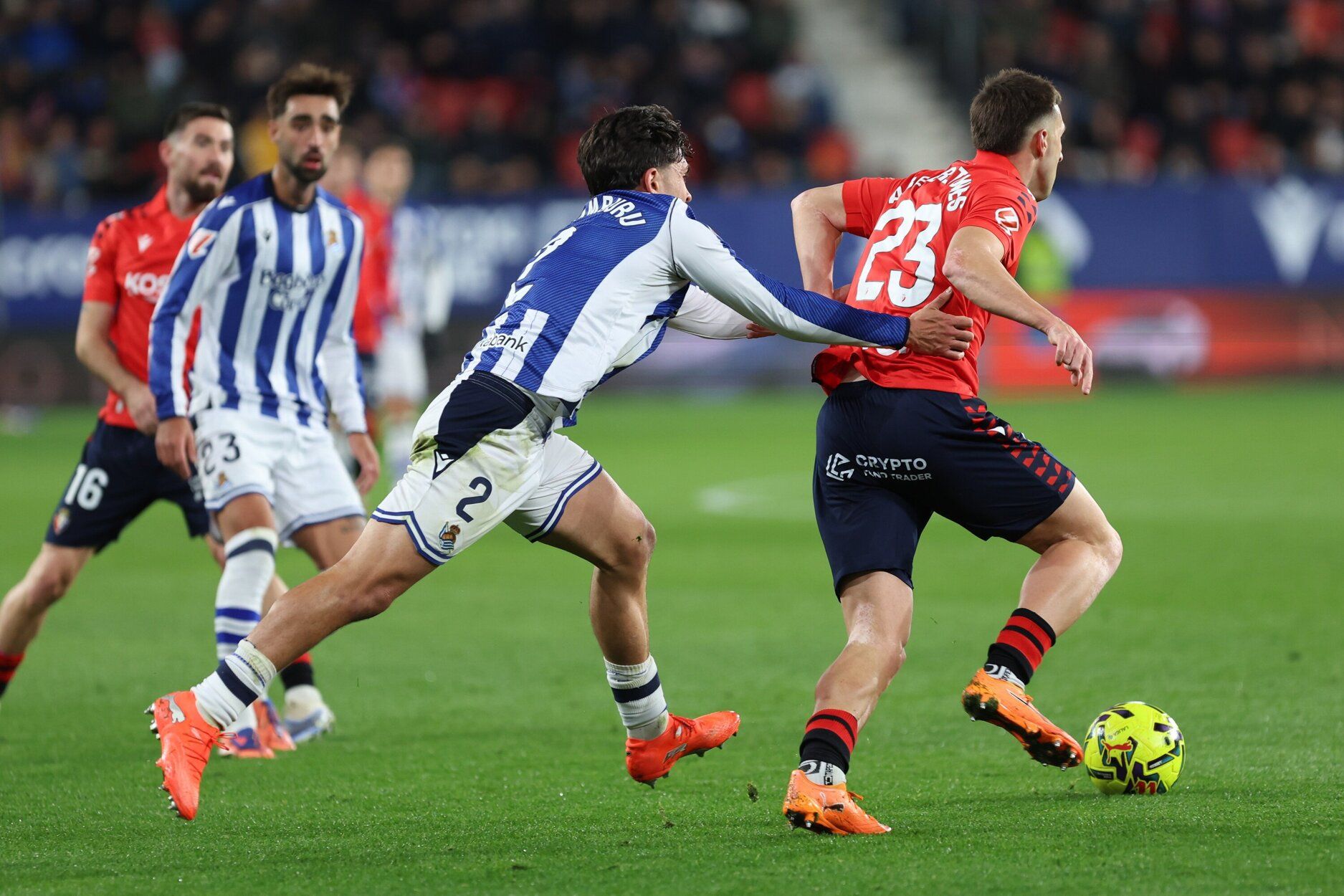 Osauna - Real Sociedad: Las mejores imágenes del partido