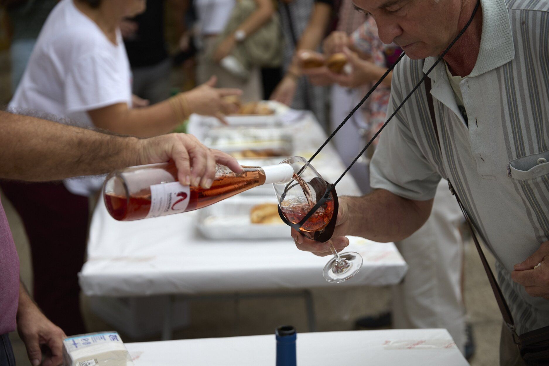 Fotos del día del vino en Zirauki