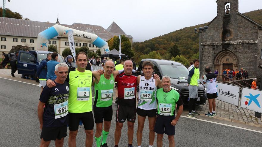 Los seis incombustibles de la Roncesvalles-Zubiri