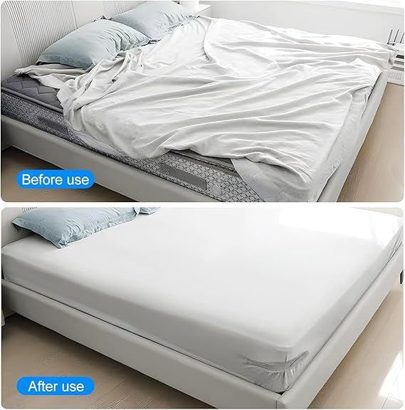 Piezas Sujetadores de Sábanas con Tiras de Bloqueo