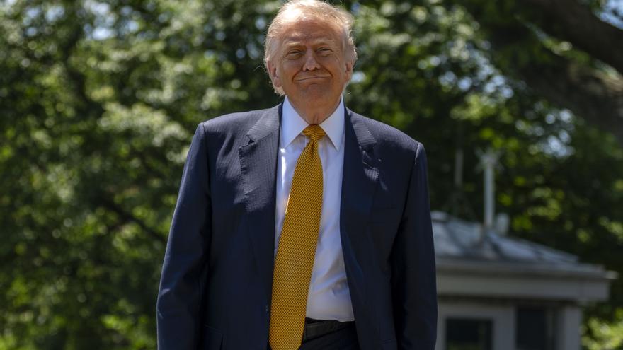 Trump publica un mapa de Venezuela con la bandera de Estados Unidos y la llama 'Estado 51'