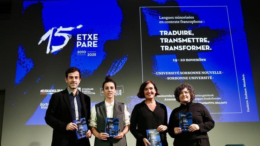 Etxepare organiza un congreso sobre lenguas minorizadas en París