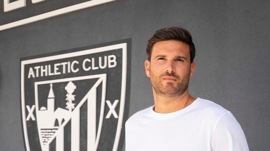 Bittor Llopis, entrenador del Bilbao Athletic
