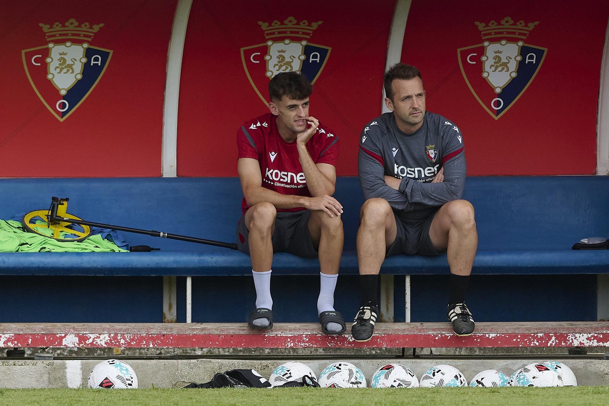 Fotos del entrenamiento de tarde de Osasuna (23/07/2025)