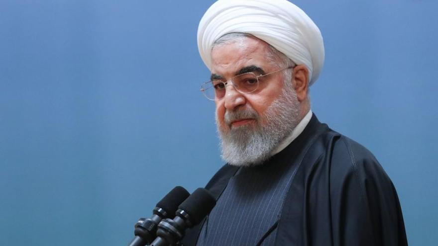 Imagen del presidente iraní Hassan Rouhani.