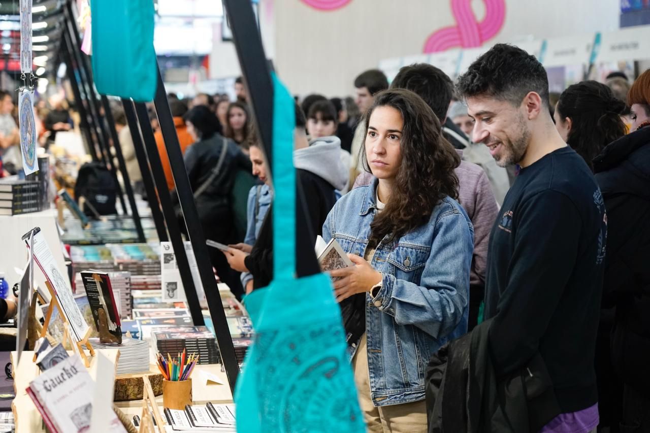 En imágenes: colas para acceder a una Durangoko Azoka a reventar