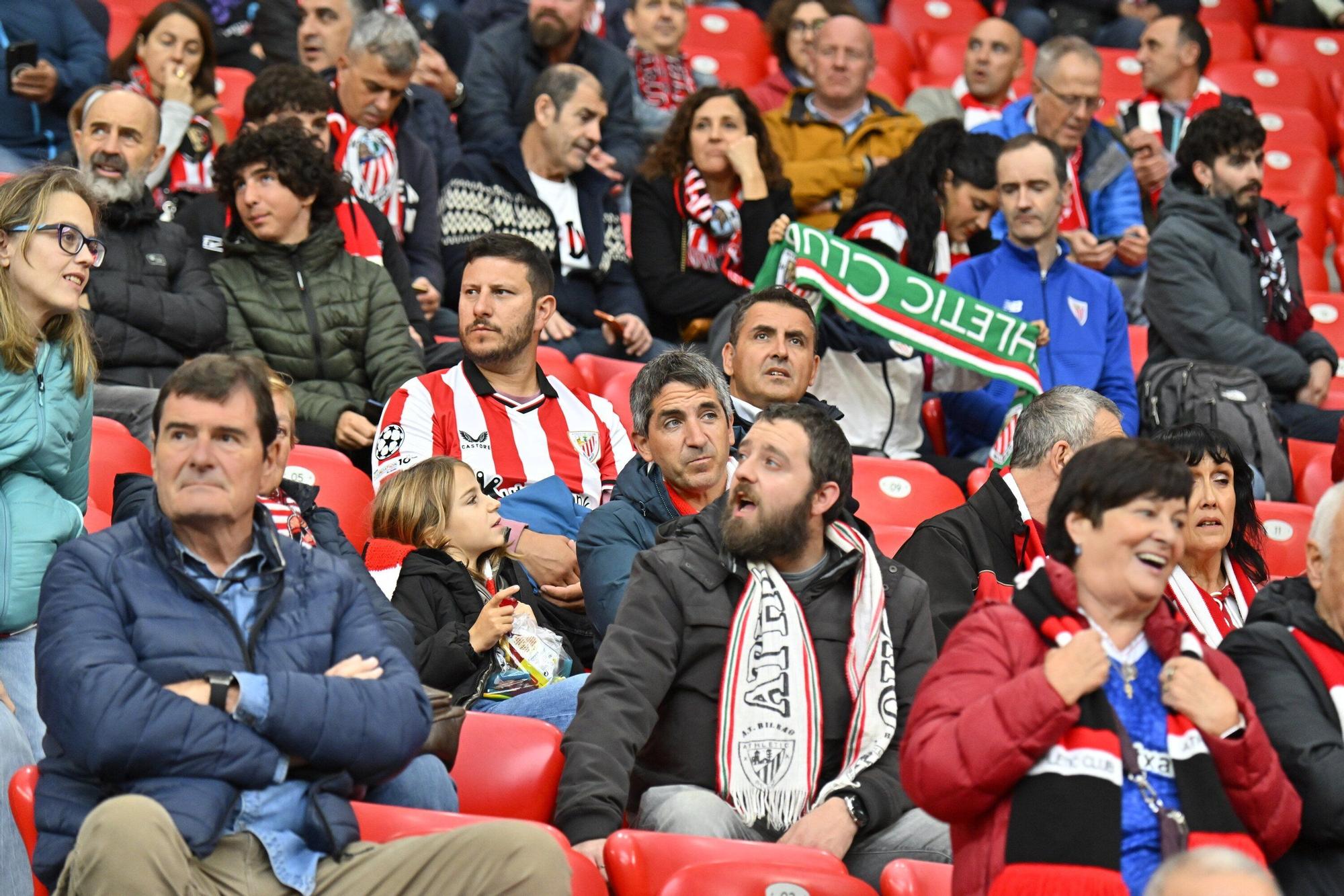 En imágenes: búscate en nuestra galería de la grada del Athletic-Getafe