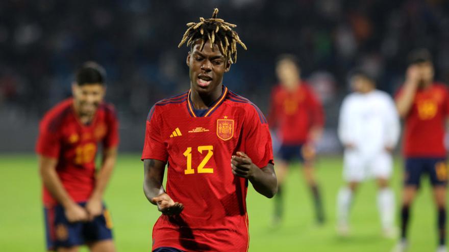 Nico Williams pone la guinda ante Jordania (1-3)